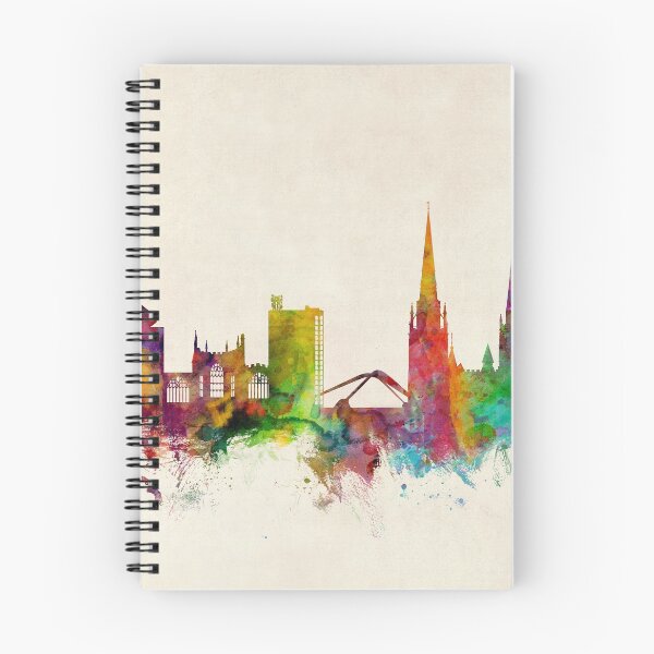 Item preview, Coventry England Skyline designed and sold by ArtPrints.