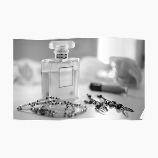 A Woman's Essentials in Black and White Poster