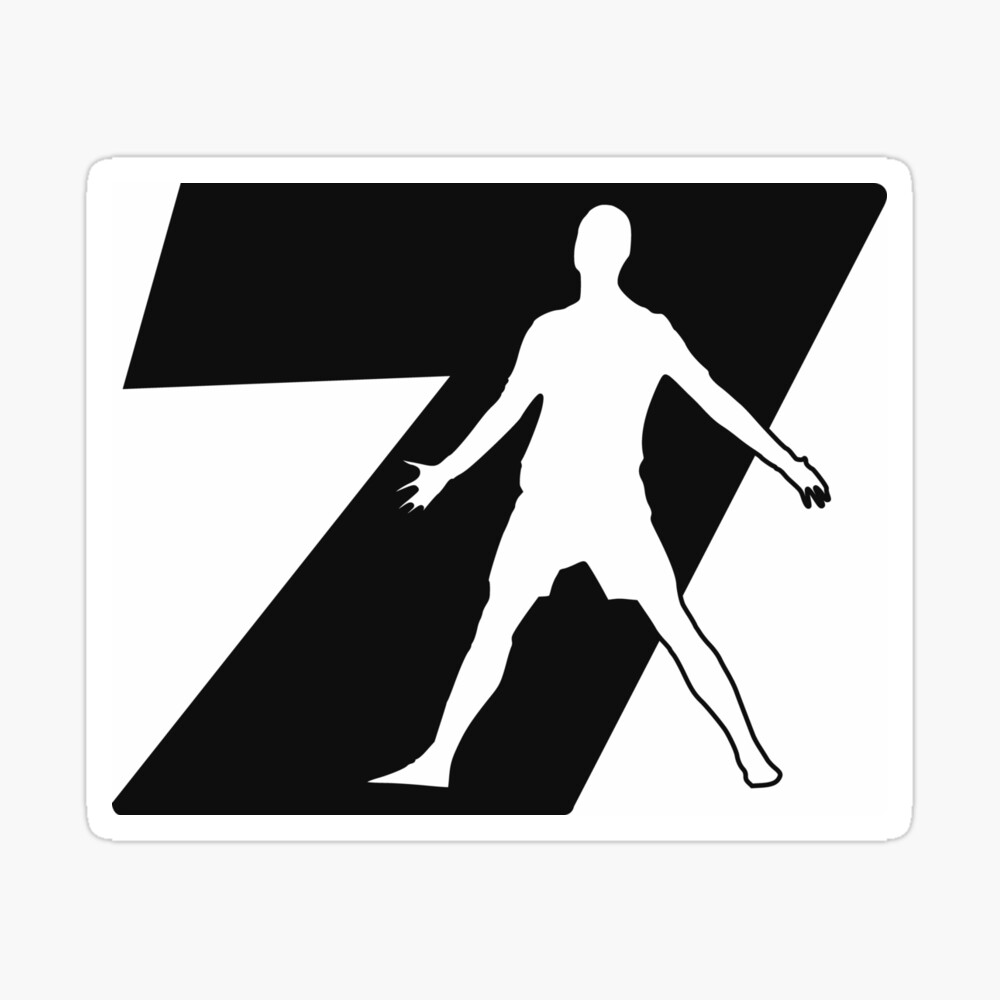 CR7 Cristiano Ronaldo - Football Fanatic Sticker | The Toon Store