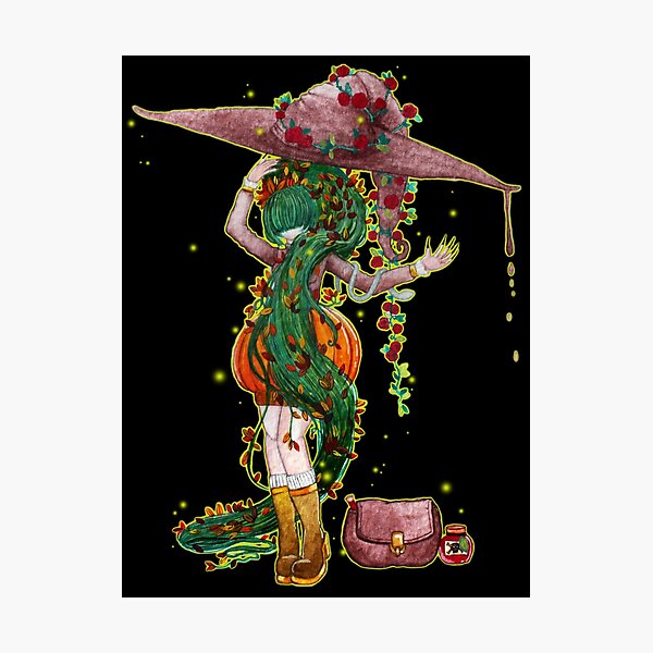 Poisonous Witch Photographic Print
