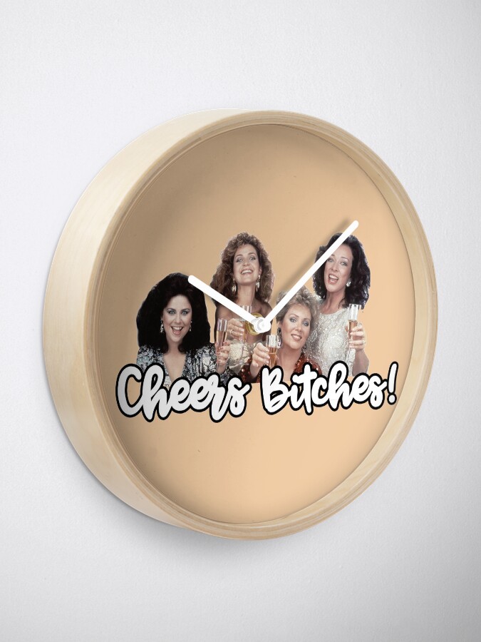 Alternate view of designing women Clock