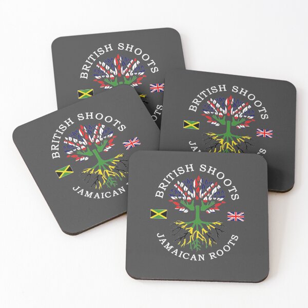 Item preview, Jamaican Roots - British Shoots - Dark designed and sold by 4wordsmovement.