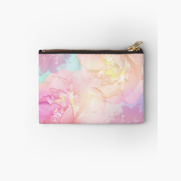 Item preview, Pastel Camellia's and Lillies on a abstract background designed and sold by walstraasart.