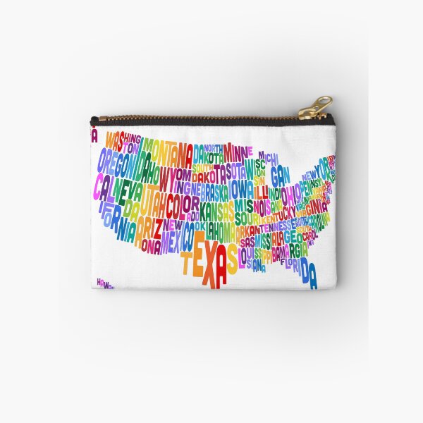 Item preview, United States Typography Text Map designed and sold by ArtPrints.
