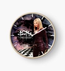 Buffy Slayers Club Clock