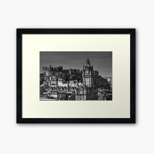 Item preview, Edinburgh Castle & The Balmoral Hotel, Scotland designed and sold by AlbaPhotography.