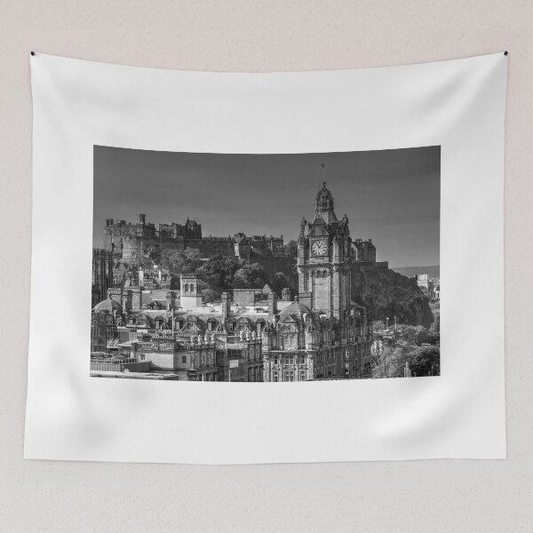 Item preview, Edinburgh Castle & The Balmoral Hotel, Scotland designed and sold by AlbaPhotography.