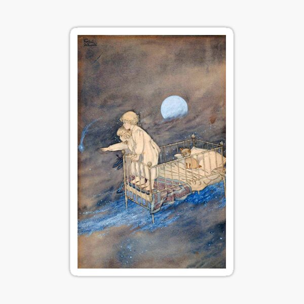 Item preview, Children in a Starry Sky - Ida Rentoul Outhwaite designed and sold by forgottenbeauty.