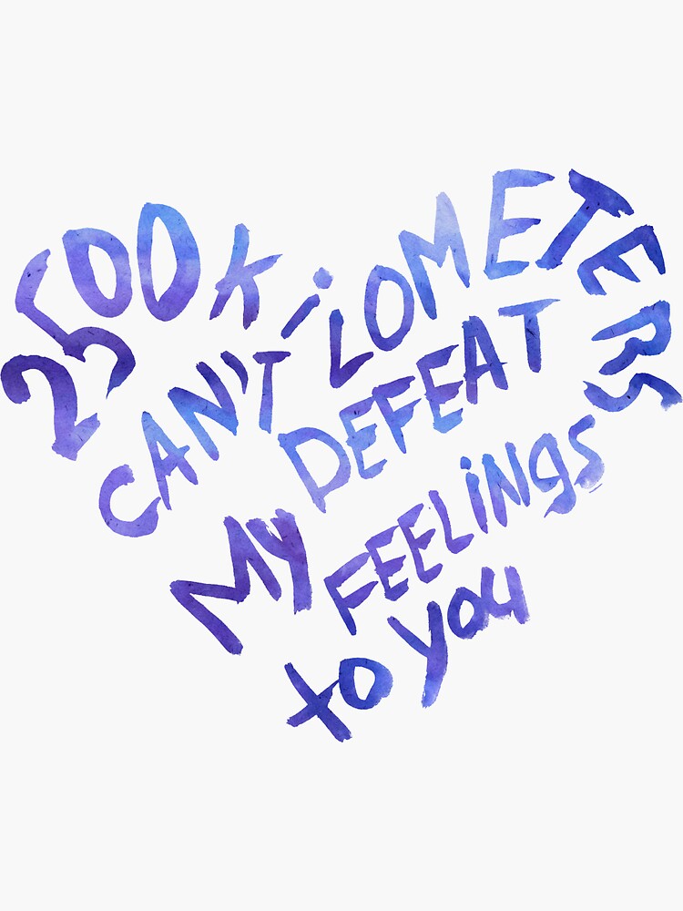 2500 kilometers can't defeat my feelings to you by syrykh