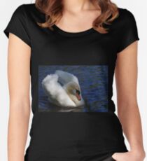 Mute Swan Women's Fitted Scoop T-Shirt