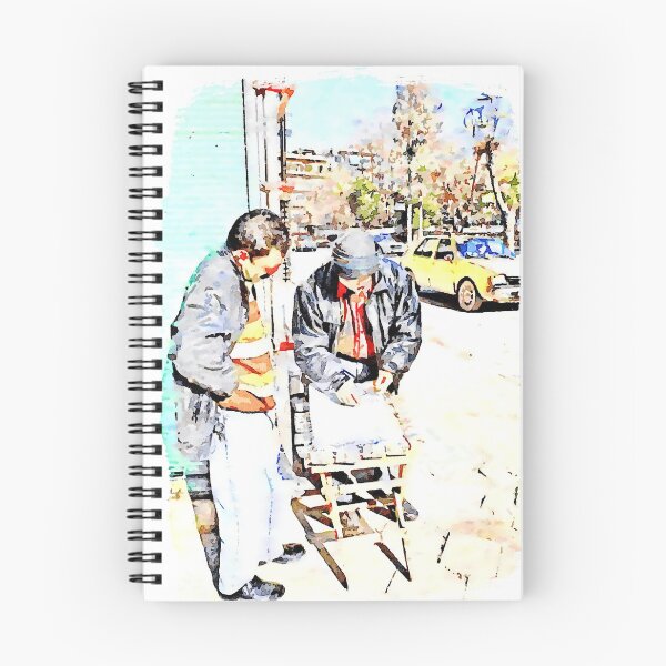 Item preview, Street players in Aleppo designed and sold by Giuseppe Cocco.