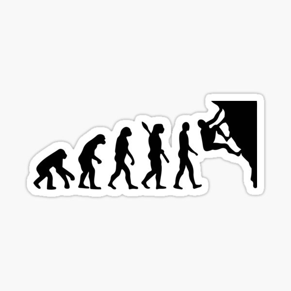 Artikel-Vorschau von Entwicklung des Kletterns, designt und verkauft von TeeTimeGuys.
