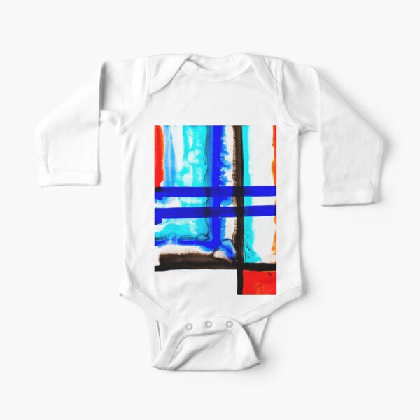 BAANTAL / Lines #5 Long Sleeve Baby One-Piece