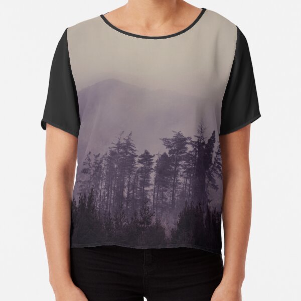 Mystic Trees Chiffon Top