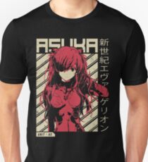 Evangelion - Asuka Poster | Anime Shirt Unisex T-Shirt