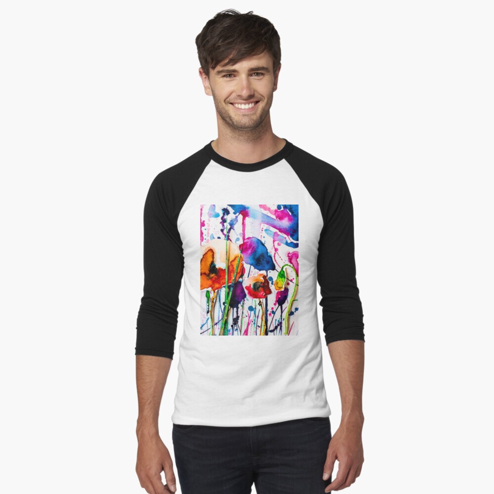 Item preview, Baseball ¾ Sleeve T-Shirt designed and sold by ManzardCafe.
