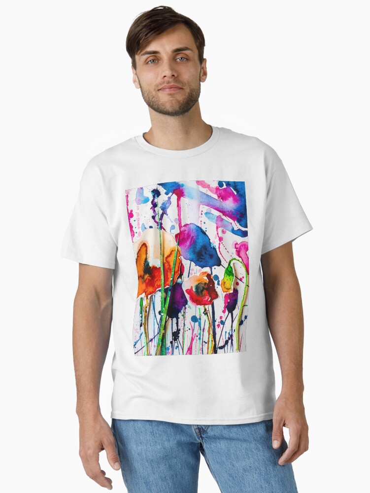 Thumbnail 1 of 7, Classic T-Shirt, BAANTAL / Pollinate / Evolution #10 designed and sold by ManzardCafe.