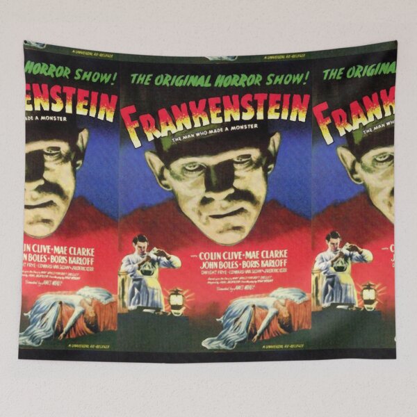Item preview, Frankenstein movie poster designed and sold by NorthernLala.