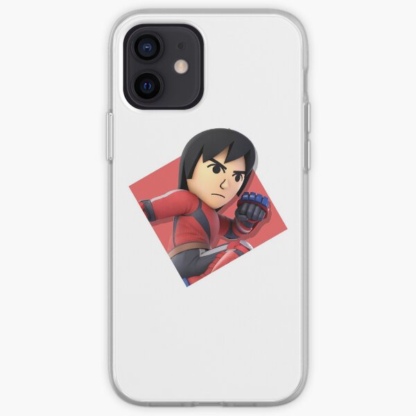 Smash Bros. Ultimate Mii Brawler Diamond Icône Coque souple iPhone