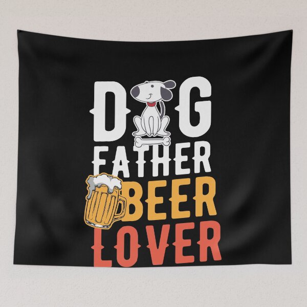 Item preview, Dog Lover Dog Beer Lover Animal Lover Birthday Gift Idea designed and sold by haselshirt.