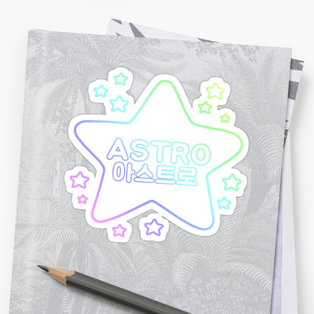 "ASTRO KPOP" Sticker by shannonpaints | Redbubble