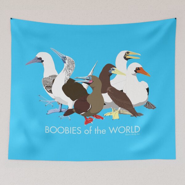 Item preview, Boobies of the World designed and sold by BennuBirdy.