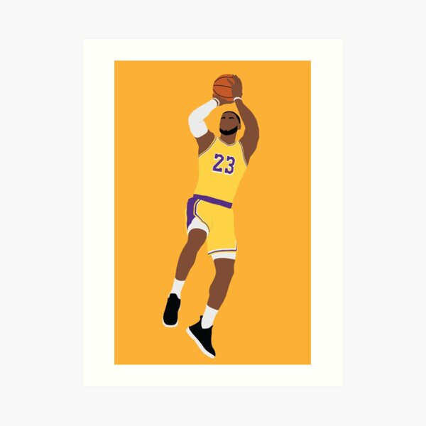 LeBron James Art Print