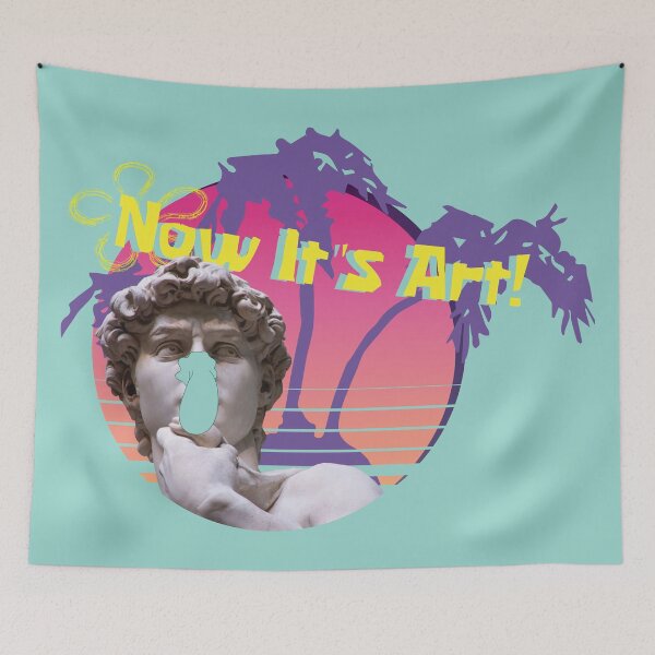 Item preview, Now It's Art! designed and sold by ChopKickPanda.