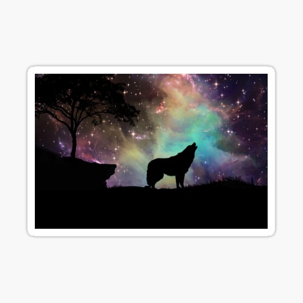 Howl at the Moon Sticker