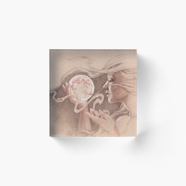 Moon Magic Acrylic Block