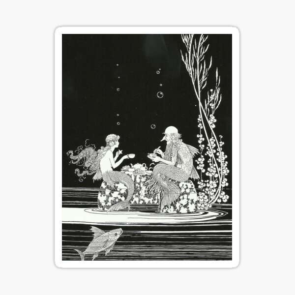 Item preview, The Merman's Glass House - Ida Rentoul Outhwaite designed and sold by forgottenbeauty.