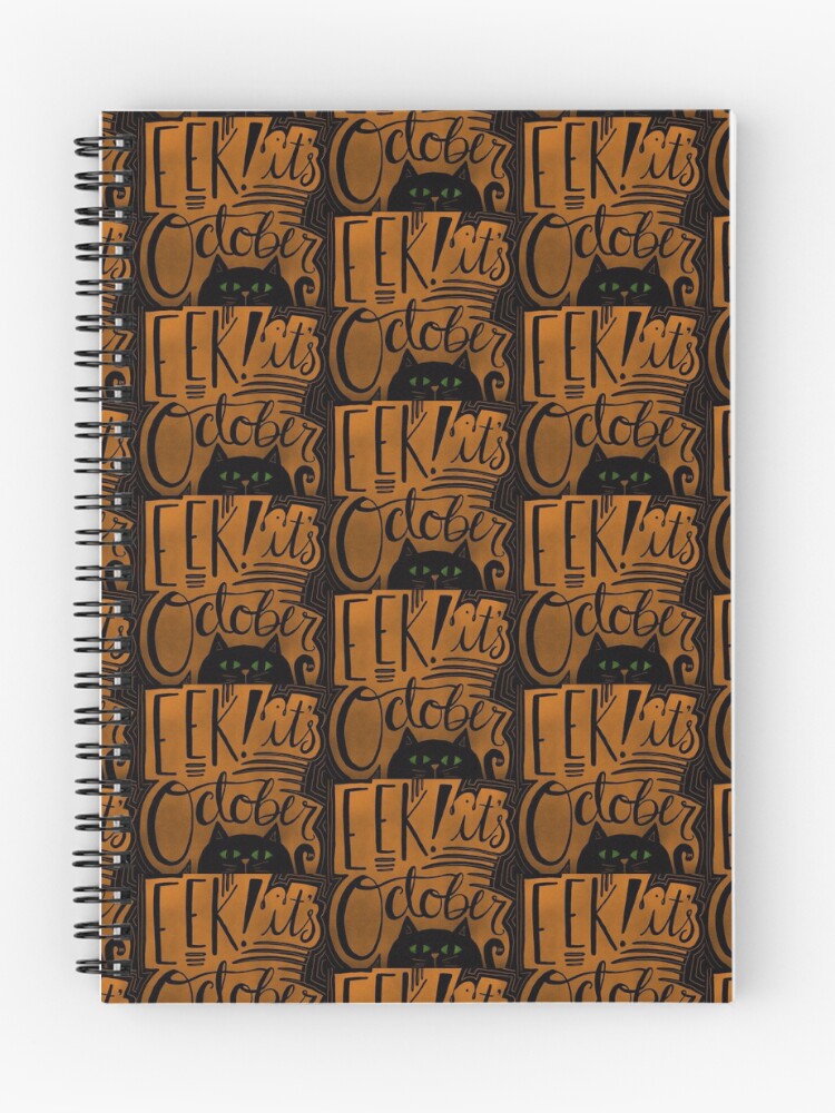 Thumbnail 1 of 3, Journal, EEK! It's October! designed and sold by RuthMCreative.