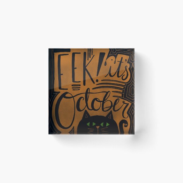 Item preview, EEK! It's October! designed and sold by RuthMCreative.