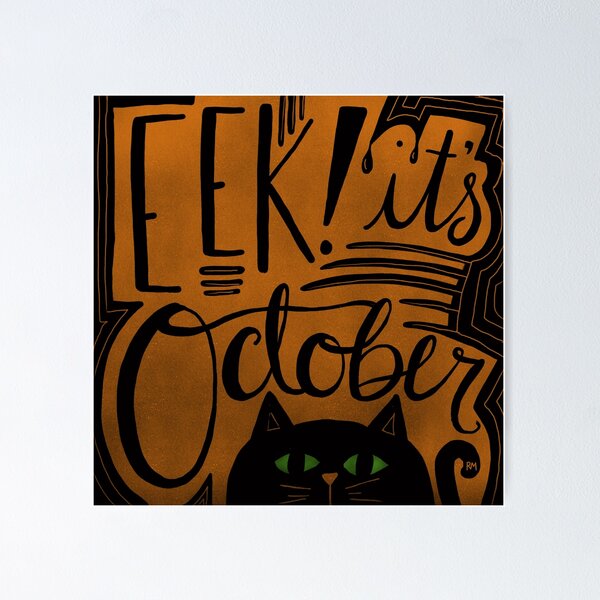 Item preview, EEK! It's October! designed and sold by RuthMCreative.
