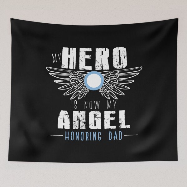 Item preview, My Hero Is Now My Angel - Honoring Dad designed and sold by SmartStyle.