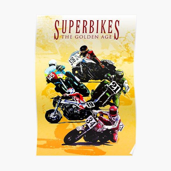 Superbikes - The Golden Age Poster