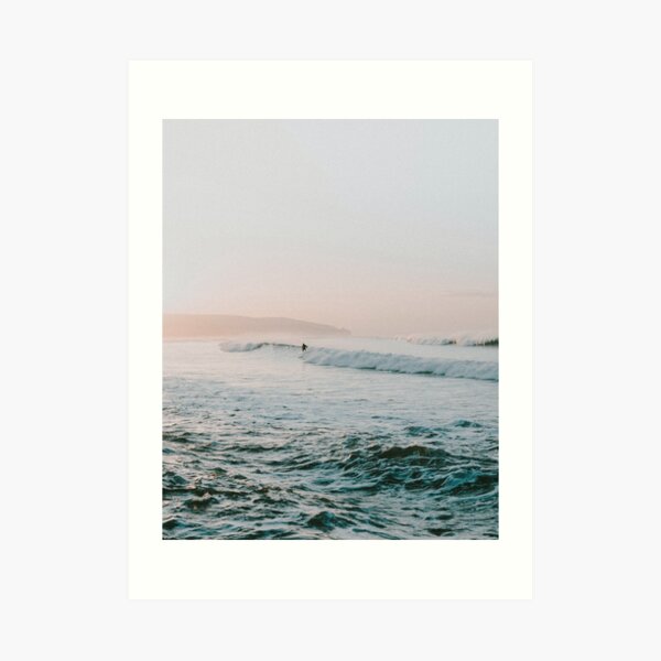Summer Waves Art Print