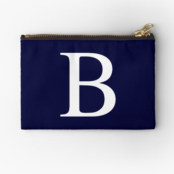 Item preview, Navy Blue Basic Monogram B designed and sold by rewstudio.