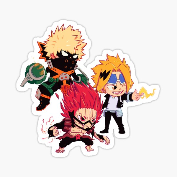 My Hero Academia Sticker Pack, MHA FanArt, Hand drawn fan art My Hero –  Cloud Nine Designs LLC