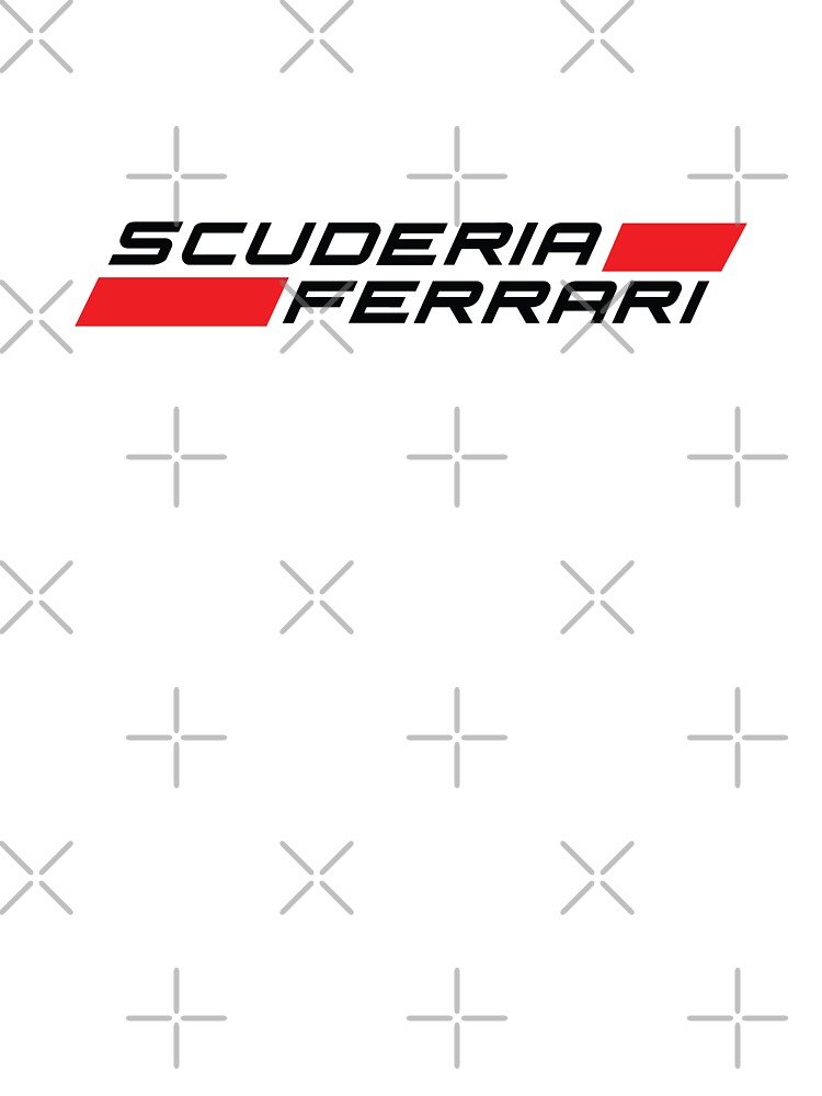 Scuderia Ferrari Sticker for Sale by bubbles-garage