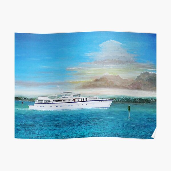 "Chanticleer" - Burger Yacht Poster