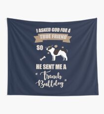 Tela decorativa Amo mis regalos del dogo francés