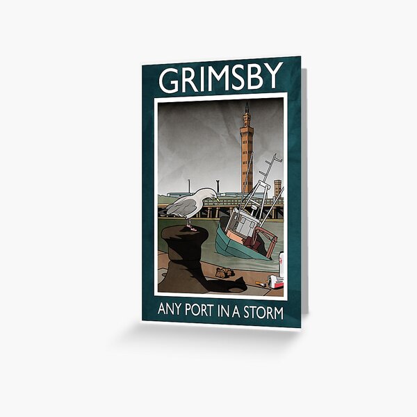 Item preview, Grimsby - Any Port In A Storm designed and sold by loudribs.