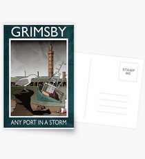 Grimsby - Any Port In A Storm Postcards