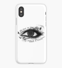 Edgar Allan Poe inspired artwork iPhone Case