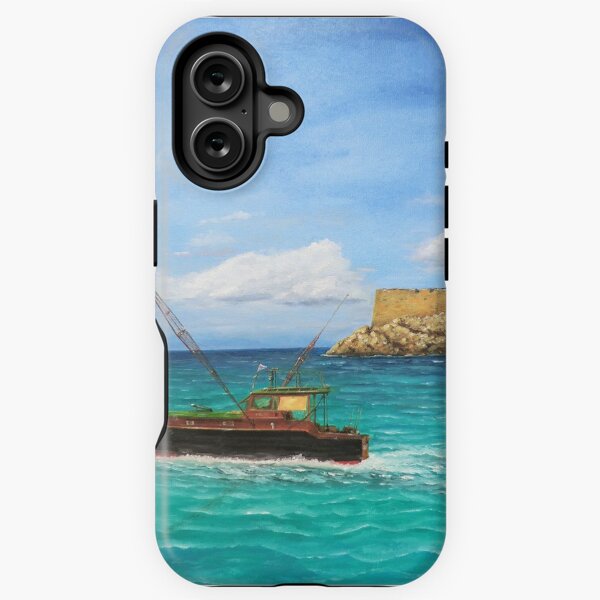 Vista previa del artículo con la obra «El amado yate de pesca de "Pilar" Ernest Hemingway», diseñado y vendido por Brad A. Thomas.