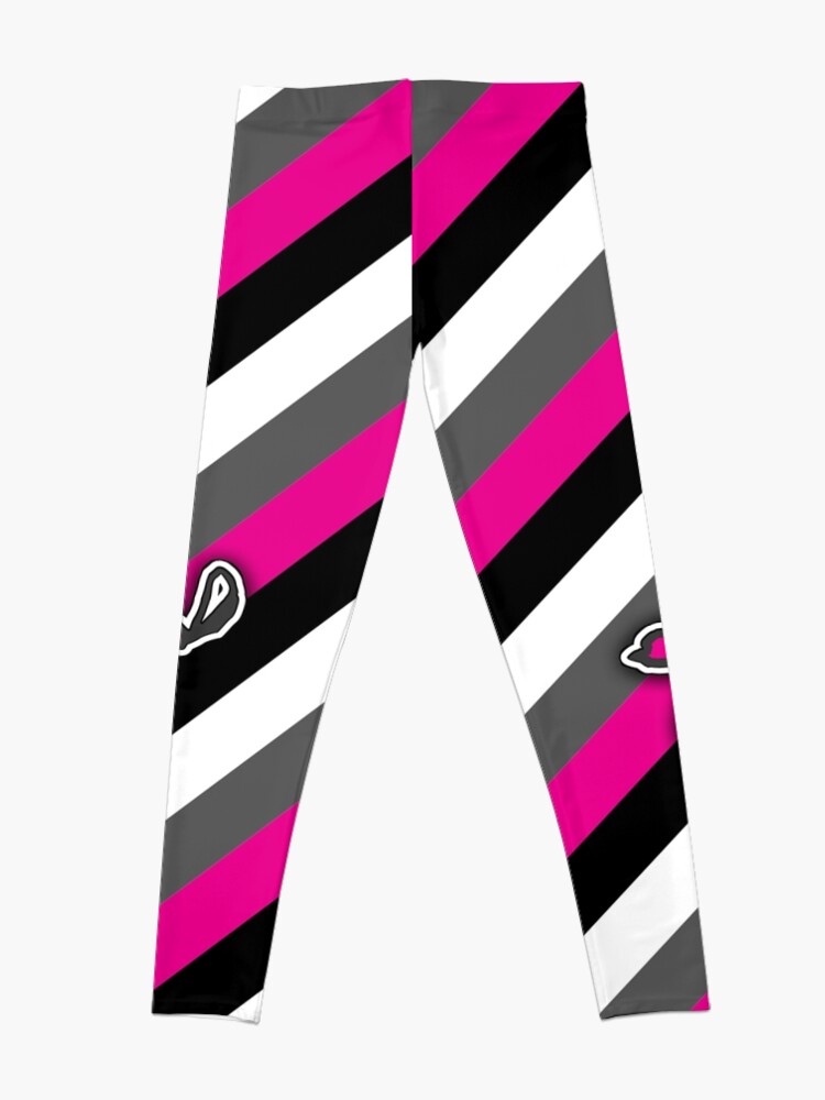 Alternate view of Girls Snowmobile Winter Sports Design Pattern Leggings