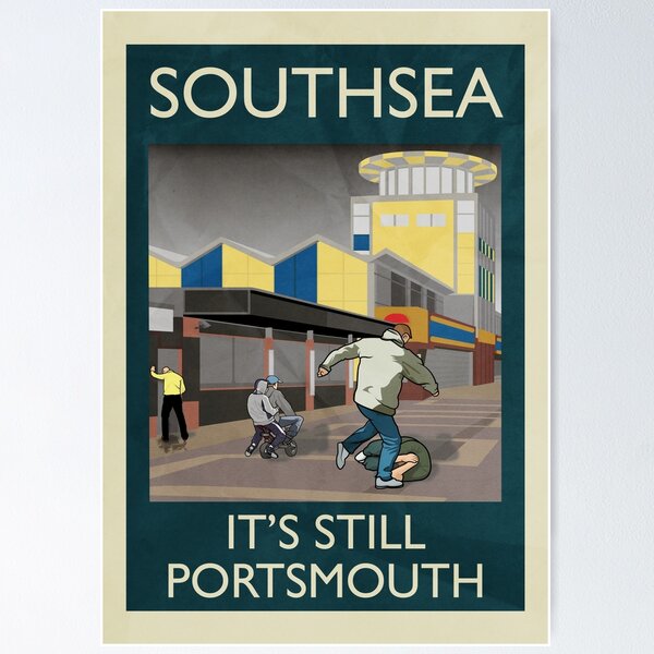 Item preview, Southsea - It's Still Portsmouth designed and sold by loudribs.