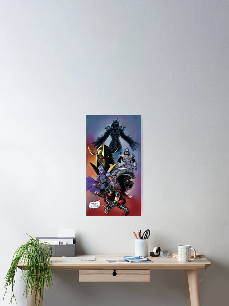 Thumbnail 2 of 3, Poster, TMNT Shredder designed and sold by RUBTOX.