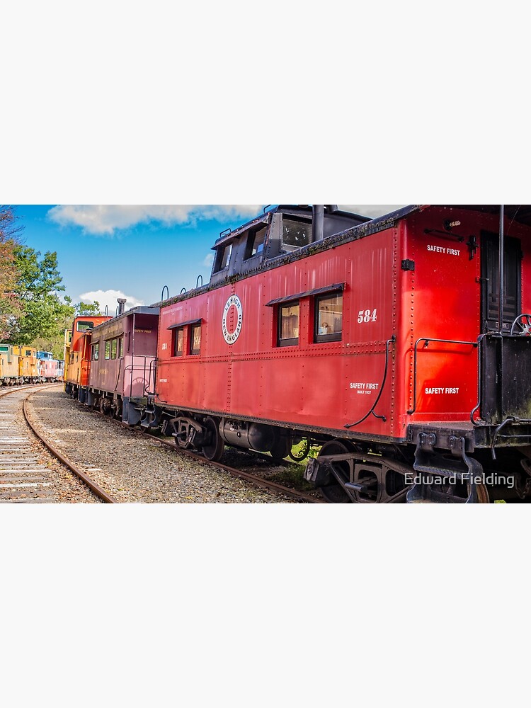 "Caboose Village Tilton New Hampshire" Poster for Sale by peanutroaster Redbubble